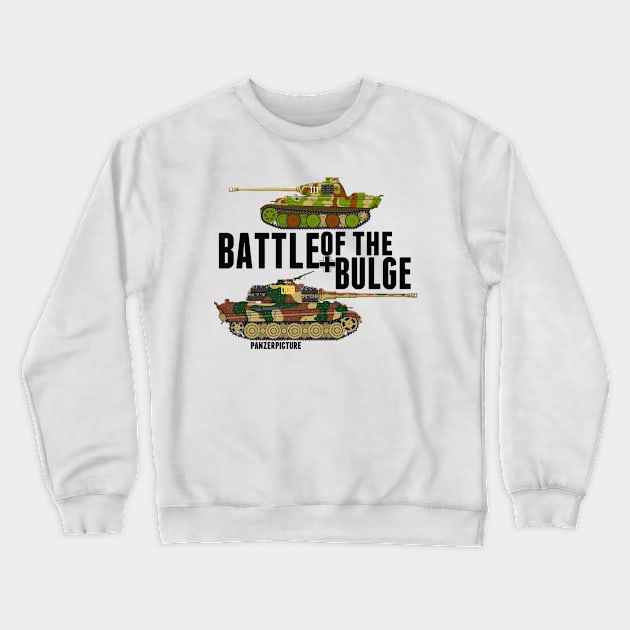 Battle of the Bulge Crewneck Sweatshirt by Panzerpicture